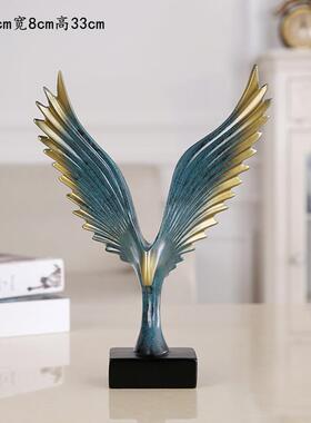 正品客厅中式创意工艺品摆家居装饰品招到成功办公马室财马件开业