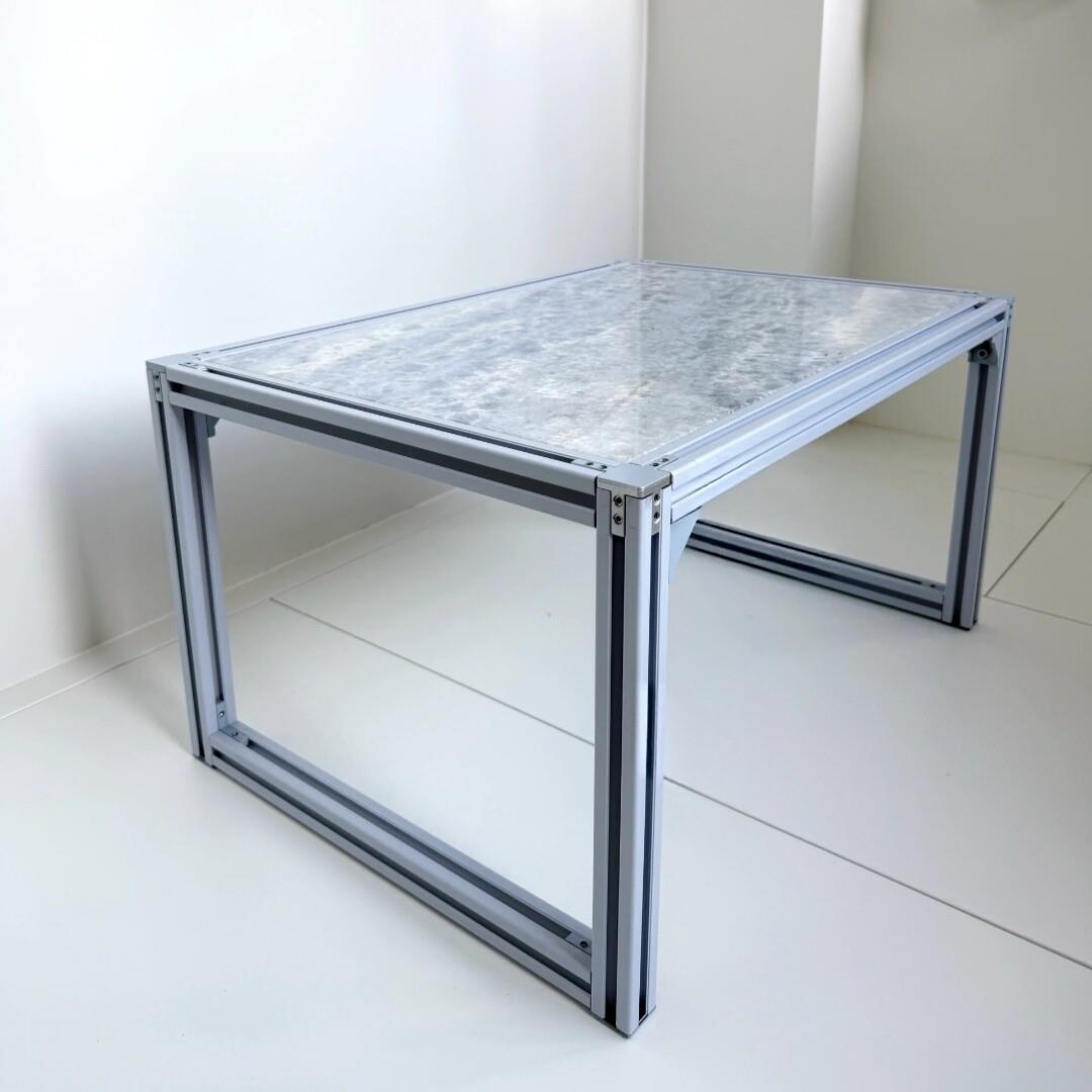 铝型材框架定制工业设备铝合金机架围栏流水线工作台鱼缸架桌架