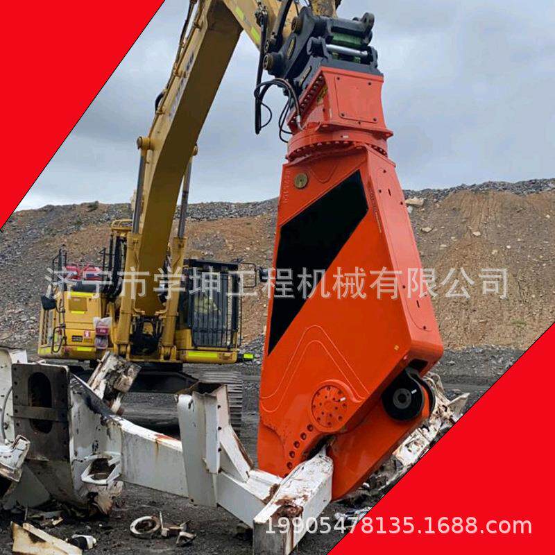 20吨钩机液压剪型钢剪挖机鹰嘴剪厂房拆除剪