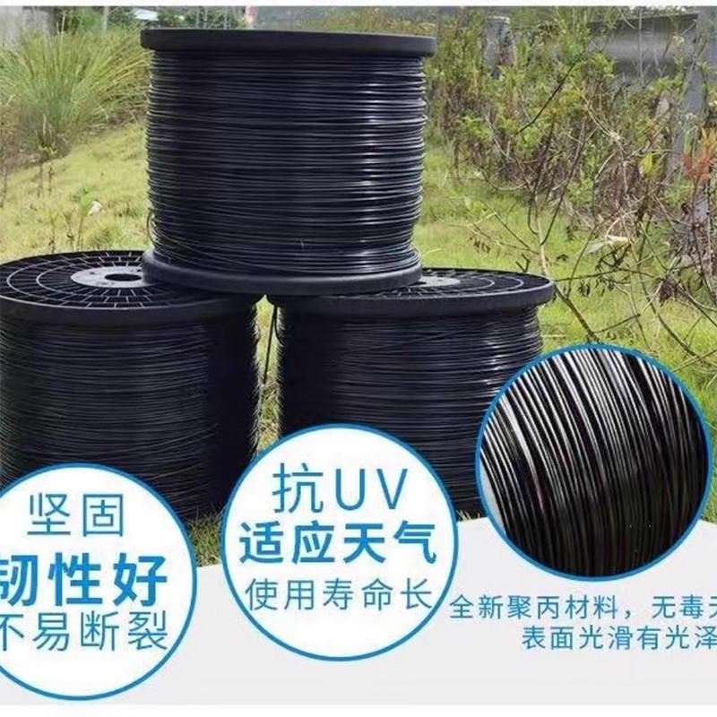 河南塑钢线专用百香果罗汉果搭架园艺线养殖高强度温室棚架葡萄