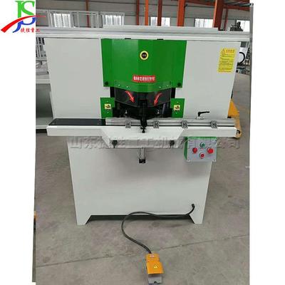 380V木角板铝金切割机合双头锯切机铝BCU边吊顶4封5度斜角割据机