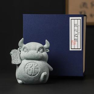 正品涨停令华尔公街摆件室工位桌办面装饰公司开业金融牛股市礼物