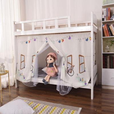 二合一厂家学生宿舍蚊帐防尘蚊帐