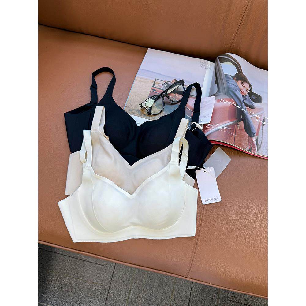 夏天本命bra,穿一次就会爱上!!无钢圈清爽无痕聚拢文胸内衣