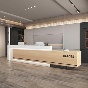 需定制公司前台桌接待台教育机构吧台酒店咨询台烤漆办公物业商铺