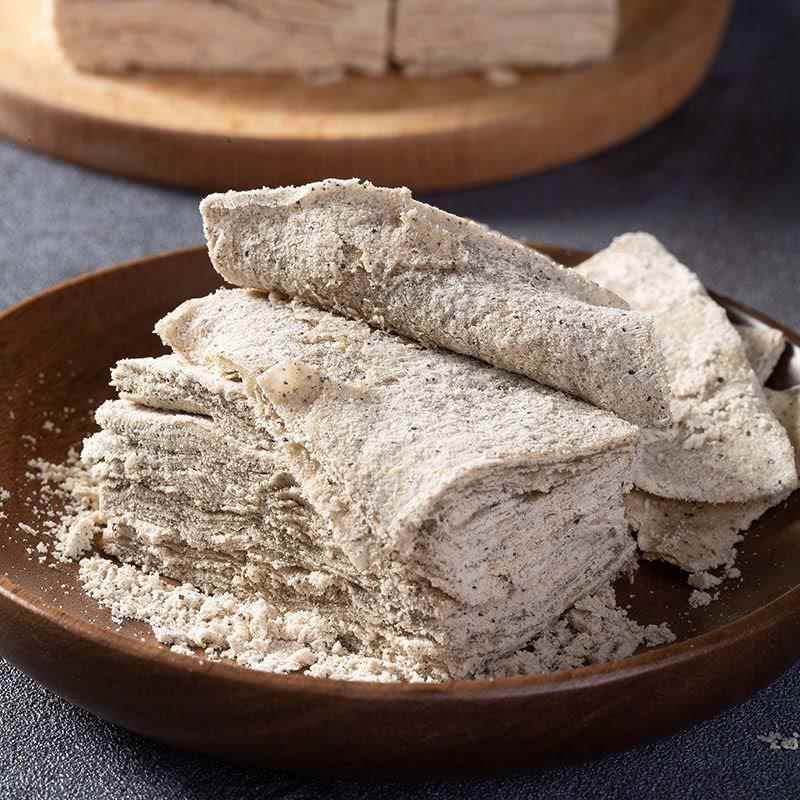 湖北特产风味黑麻桂花酥糖老式手工糕点童年回忆传统食品香甜酥软