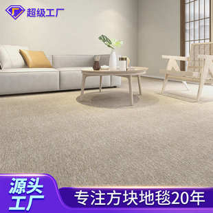 商用地毯拼接方块简约家用客厅卧室隔音加厚pvc酒店办公室地毯