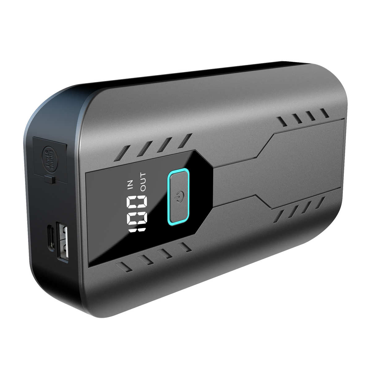 应急一体机电汽车电源充气车载搭电气泵启动打气电动充一体机搭宝