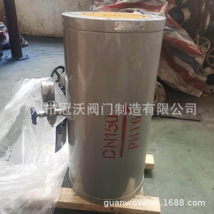 碳钢双法兰气囊式水锤消除器 消除器保护管道水泵 胶胆水锤吸纳器
