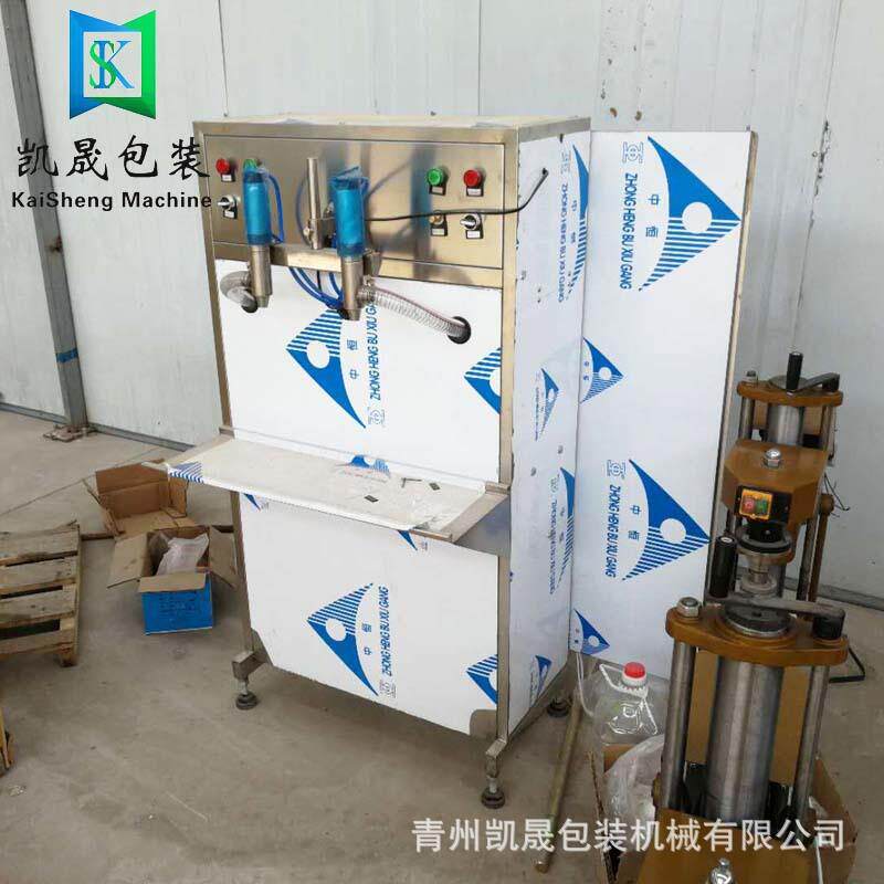 半自动食用油灌装机花生油菜籽油色拉油不锈钢自动化高精度机械