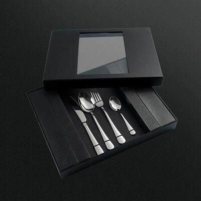 410 stainless steel cutlery, knives, forks, spoons, 24pcs