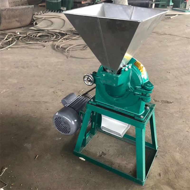 自吸式不锈钢齿盘粉碎机 商用五谷杂粮磨粉机 大米旋风除尘打粉机