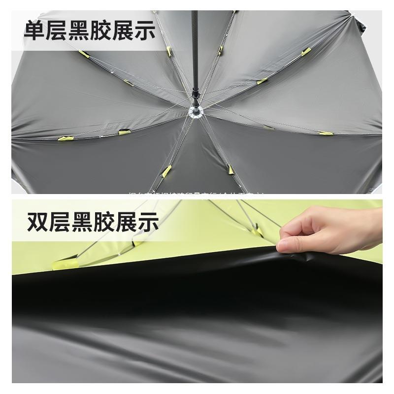 摆摊伞专用雨伞大伞户外小型遮阳伞折叠伞大型庭院伞太阳伞黑胶伞