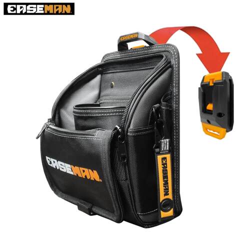 EASEMAN重型工具包拉炼款多功能快速挂拆锁扣电工耐磨腰包单肩包