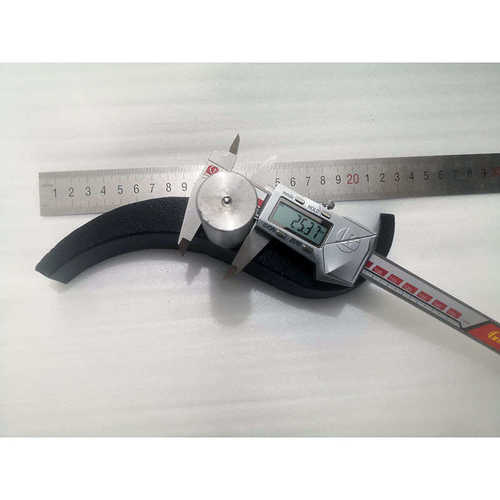 木工DIY车床车刀铸铁托刀架S弯210mm立柱直径25.4mm立柱长度66mm