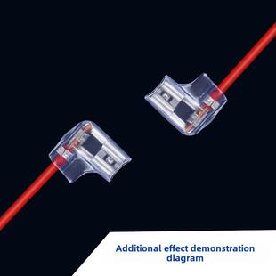 电线端子 温控插在机器上 弹簧端子6.3 4.8加厚铜0.5mm旗形弯头式