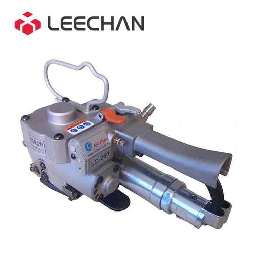 力辰气动打包机LC-260手提式小型气动塑钢带打包机设备