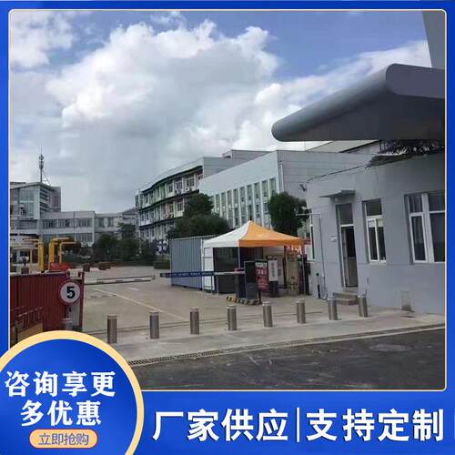 区防撞柱隔离桩警示立柱升降远程遥控液压129升降全柱自小动化升