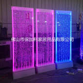 水幕墙隔断墙 流水屏风水舞屏风 水景墙装 大型酒店气泡墙 修装 饰
