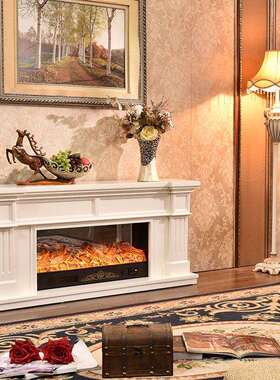 壁欧式壁343S炉电子炉电视柜仿真火暖电壁炉壁炉取取暖装饰炉芯