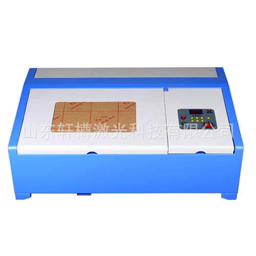 沃尔0W小润型3020橡胶板A/BS版激光雕刻机竹制工艺亚品克力切4割
