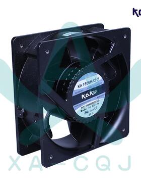 KAKU卡固KA1806HA2 金属框叶220V 电箱机柜 轴流风机0.24A 18065