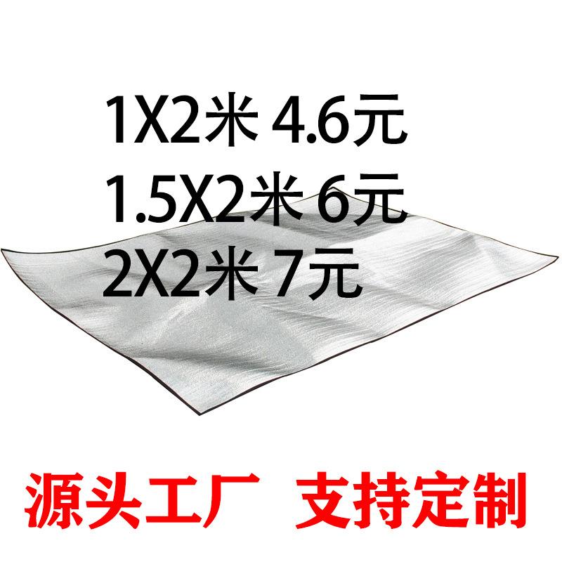 加厚防潮垫户外双面铝膜防潮垫野餐垫便携帐篷地垫宿舍床垫用品