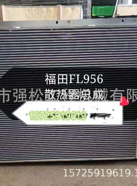 FL956水箱散热器总成 装载机全车配件 驾驶室变速箱