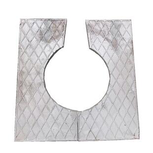 洛阳万峰炉盖板铝壳炉中频炉配件1.5吨铝壳炉盖板