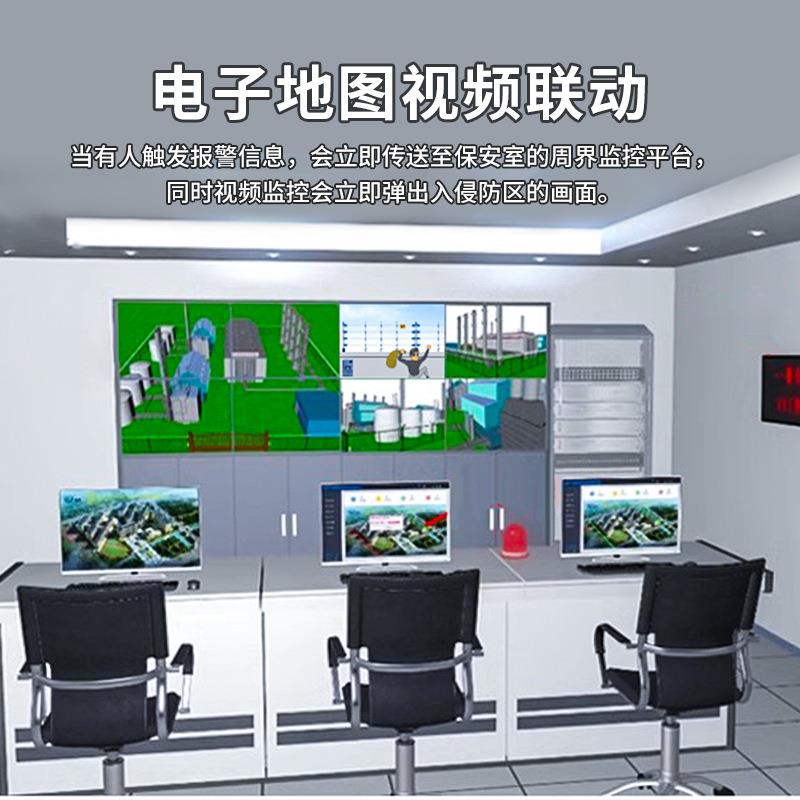 全套脉冲电子围栏系统 围墙防盗防入侵报警系统 入侵报警电网主机