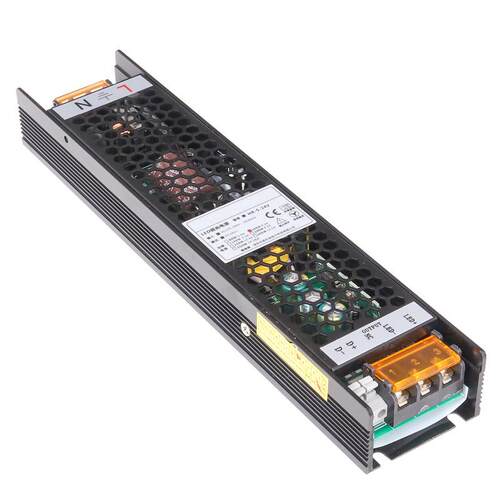 24V100W安防监控工业设备控制集中供电电源24V4.2A长条小体积电源