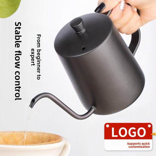 350ml 600ml Coffee Tea Pot Gooseneck Drip Kettle Thin Mouth