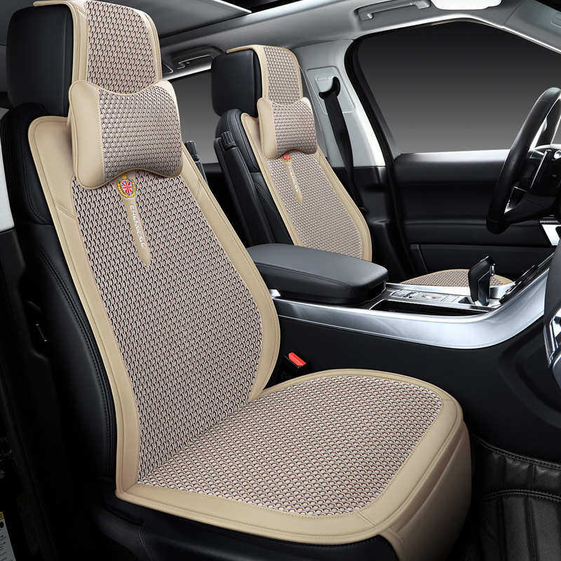 起亚适用汽车车载坐垫K2/K3/K4/K5智跑索兰托傲冰丝七三件套座垫