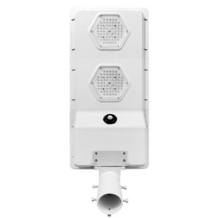 6米灯杆新农村工程道路照明 50W2个头LED模组太阳能路灯户外防水5