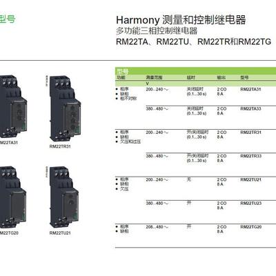 RM22JA21MR过流监测继电器4MA 220伏交货时间快保修一年