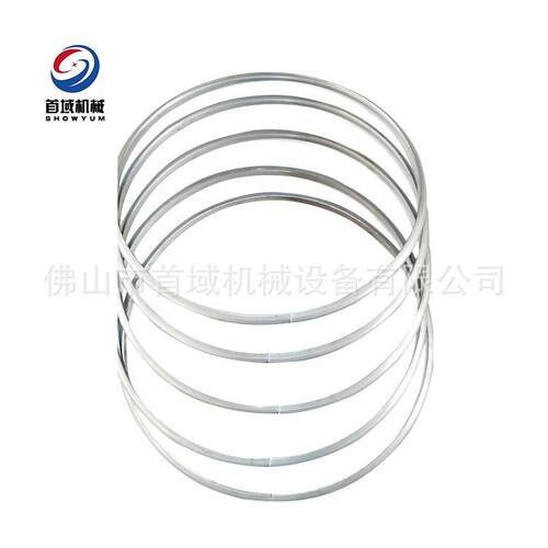 厂家直供法兰桶箍机卡簧成型机数控铜管铜线打圈机扁铁钢带卷圆机