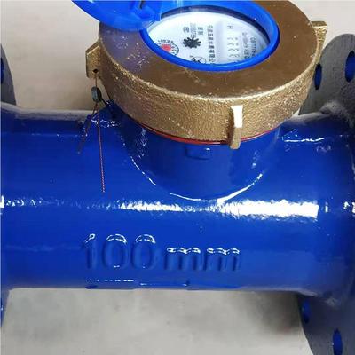 厂家定 制表智径能普通型双声道管段式超声波水 冷热量表传大口不