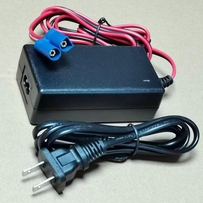 12V摩托车电瓶充电器12V铅酸胶体蓄电池EC5公头充电器13.8V2A 1A