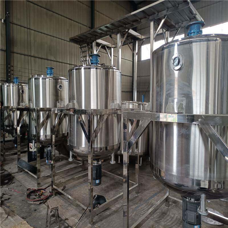 供应304不锈钢加热饮料分散罐5000升保温发酵桶高剪切均质乳化机