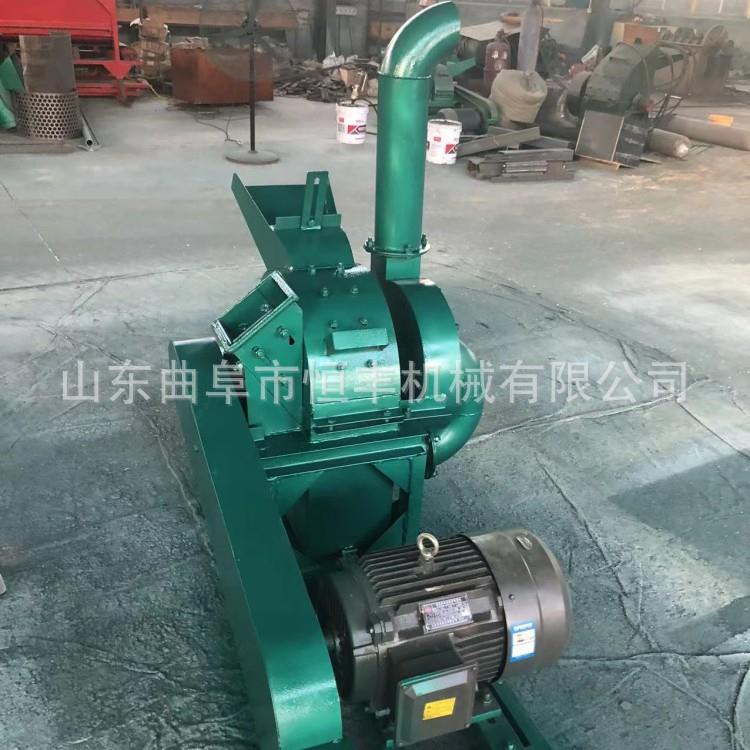 小型加厚树枝树杈粉碎机果园藤蔓粉碎机碎木头碎木块粉碎机
