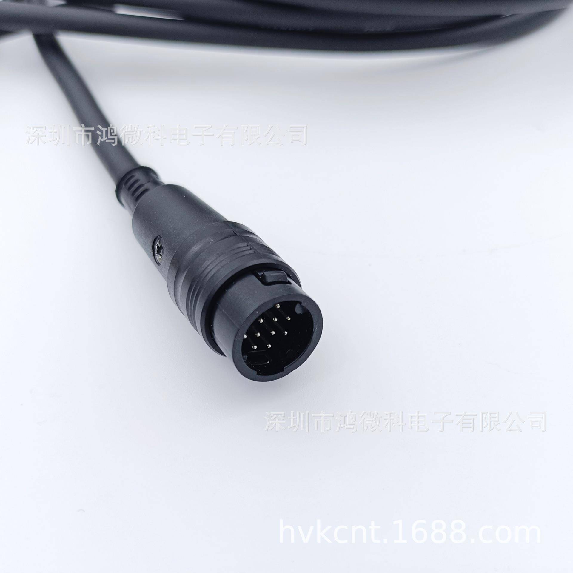 兼容广濑原装连接器基恩士插头公母带线分线接USB防水盖端子热销