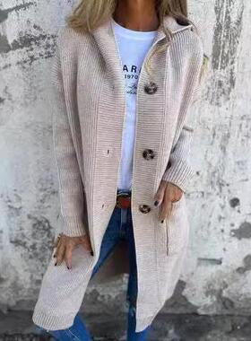 Mid to long length sweaters, cardigans, women's clothing