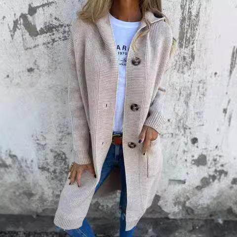 Mid to long length sweaters, cardigans, women's clothing