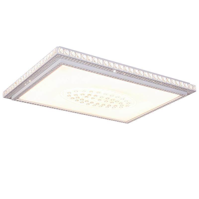 LED新款吸顶灯长方形水晶客厅灯卧室灯现代简约灯具light