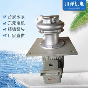 耐空转化工防爆不锈钢SUS316L液下泵 台泉牌水泵直立式