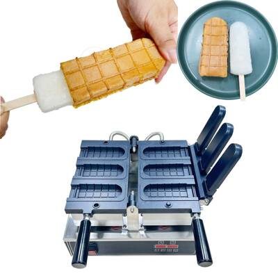 Popsicle waffle mold machine Paleta Waffle maker customize