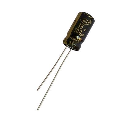 供应电解电容器100uf35v6.3*12LED驱动电源用电解电容器