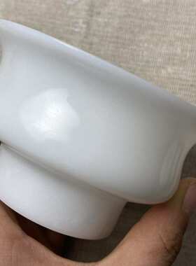 一手货源阿富汗玉石碗天然藏碗摆件中式家用饭碗白玉大容量养生碗