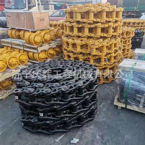 挖掘机链条R215LC-9 R225LG-9 R265-7链筋 链骨 链轨履带板支重轮