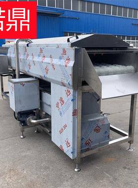 豆不伤皮清洗机YJE 平行毛刷清洗机厂家水 热风土干机清洗烘烘干